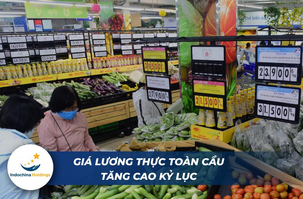 [TIN TỨC] - Giá lương thực toàn cầu tăng cao kỷ lục